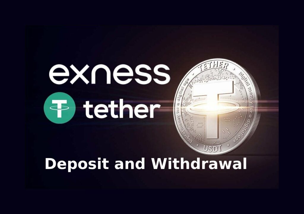 دليل إيداع وسحب تيثر في Exness